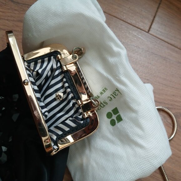 KATE SPADE Embellished Satin Evening Bag - Picture 4 of 5